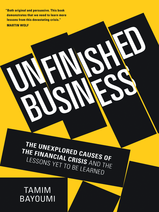 Title details for Unfinished Business by Tamim Bayoumi - Available